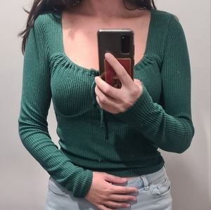 Hollister Green Top